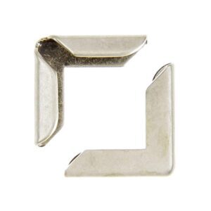 Ecken Altsilber 16 mm