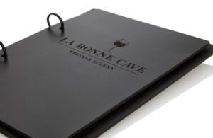 Gravure laser sur cuir véritable