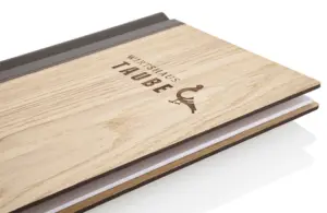 Quickfix made of wood with laser engraving