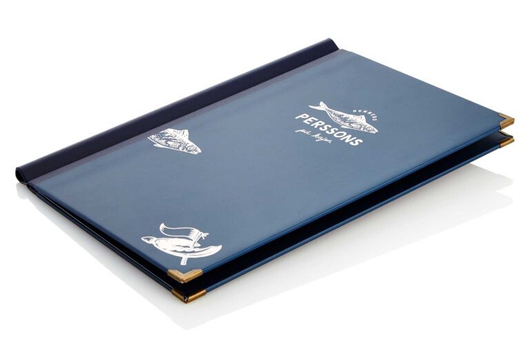 Kartonový jídelní lístek s individuálním potiskem