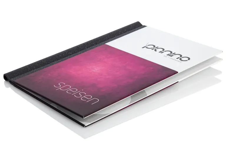 Kartonový jídelní lístek s individuálním potiskem