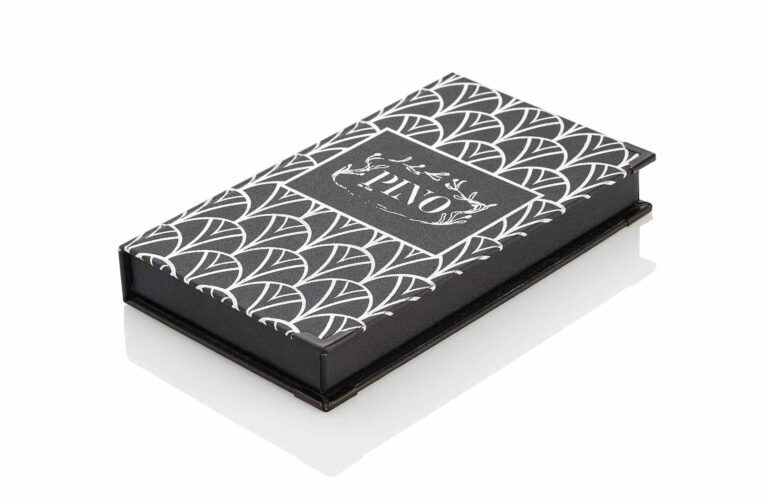 Invoice folder with white UV print