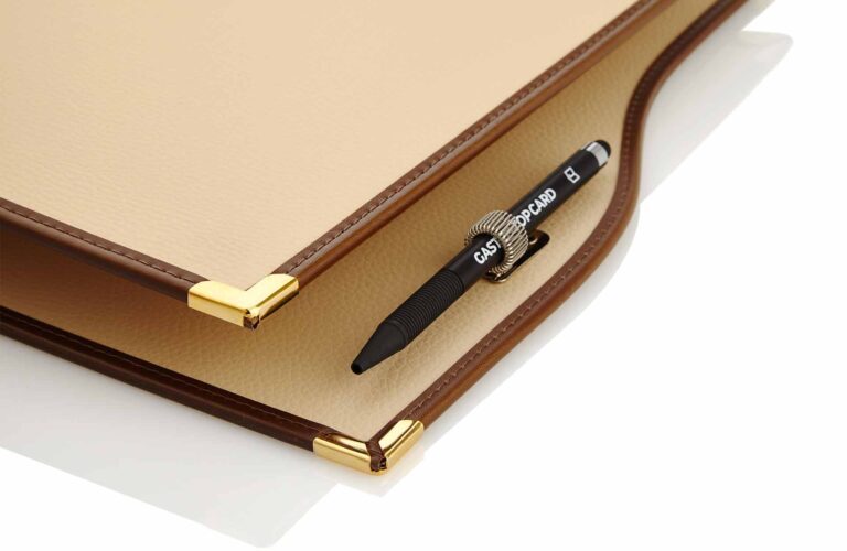 Room folder model Windsor with ballpoint pen bracket