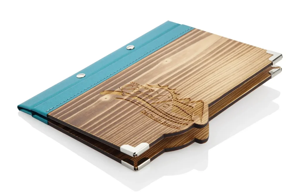 Select menu with screws