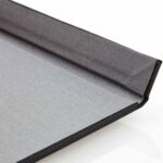 Menuboard model with magnetic strip in gray and black