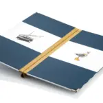 Cardboard menu with individual print