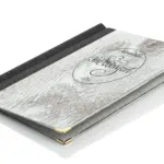 Vintage-style wooden menu