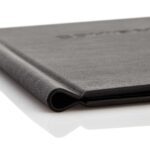 Soft leather menu with clamp rail