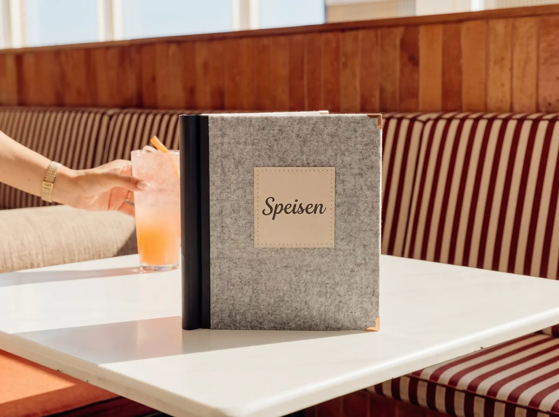 Speisekarte Quickfix aus Loden bei Gastrotopcard kaufen