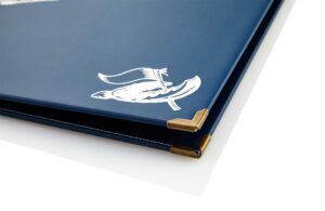 Kartonový jídelní lístek s individuálním potiskem