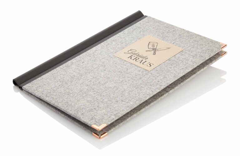 Loden menu with badge