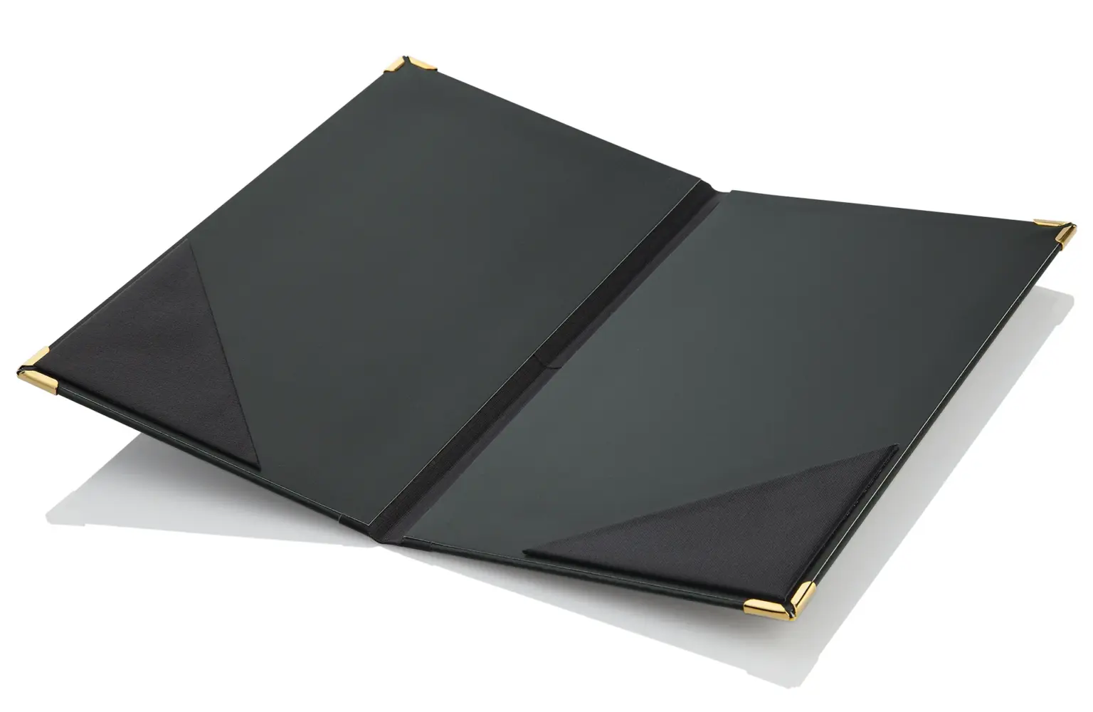 Facture de modèle de pliage de facture avec triangles d'insertion