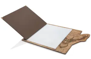 geöffnetes Selectboard mit Folien und individuellem Cutout