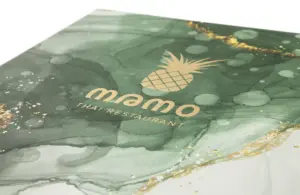 full-surface UV printing on bookbinding linen