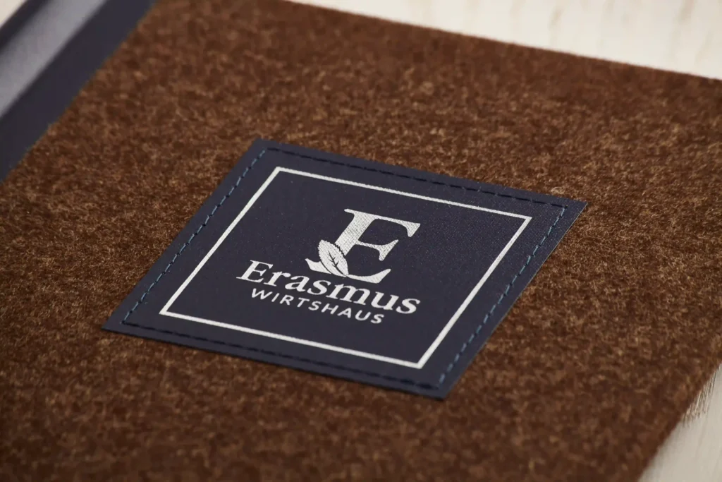 Menu with Medici Badge