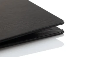 Speisekarten mit runden Ecken in schwarz bei Gastrotopcard kaufen