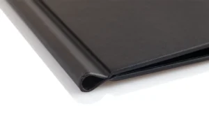 Speisekarten mit Klemmrücken in schwarz bei Gastrotopcard kaufen