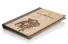 Holzspeisekarte mit Lasergravur