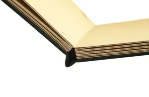 Speisekarte aus Buchleinen und mit Buchbindung von Gastrotopcard