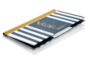 Speisekarte aus Karton mit Individualdruck