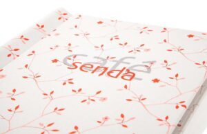 vollflächiger UV-Druck auf Buchbinderleinen