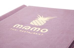 Gold-Metallicprägung auf Weichleder