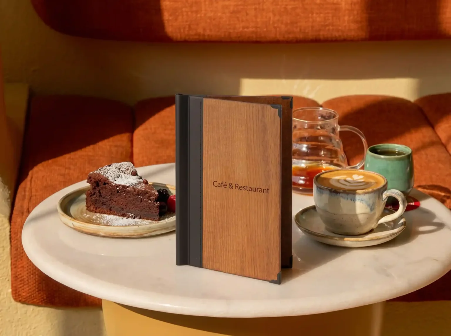 Speisekarte Quickfix schmal in Holz kaufen bei Gastrotopcard