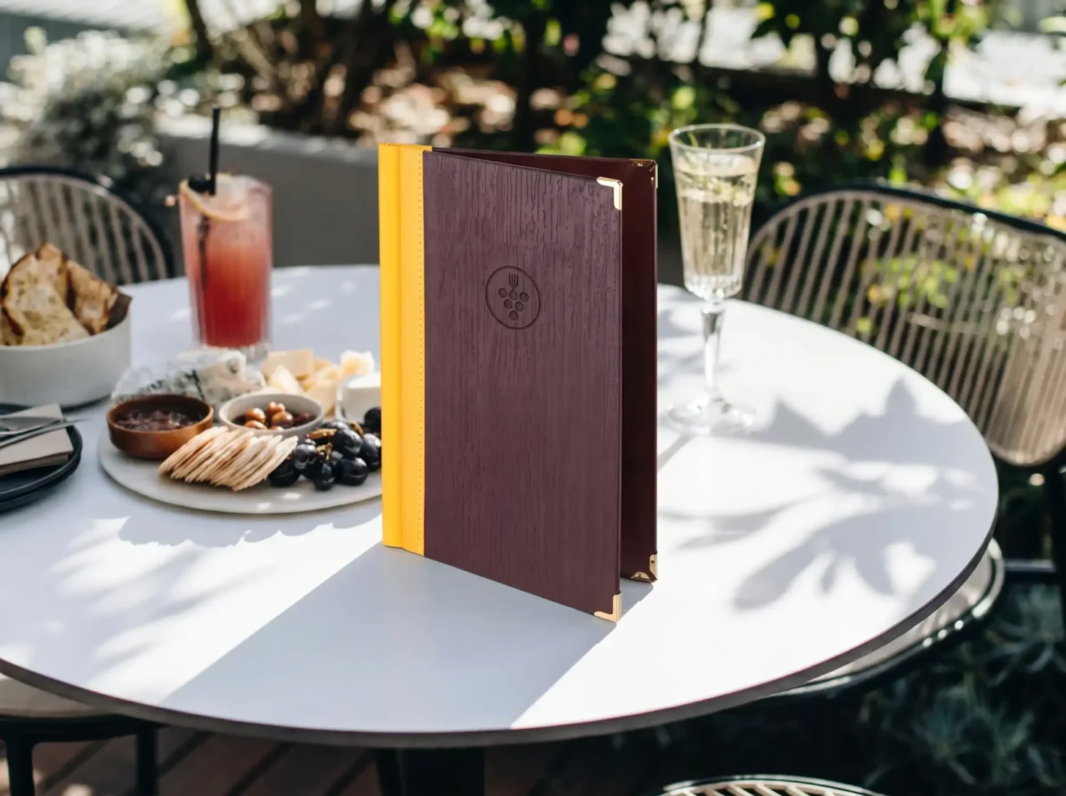 Speisekarte Quickfix schmal in Holz kaufen bei Gastrotopcard