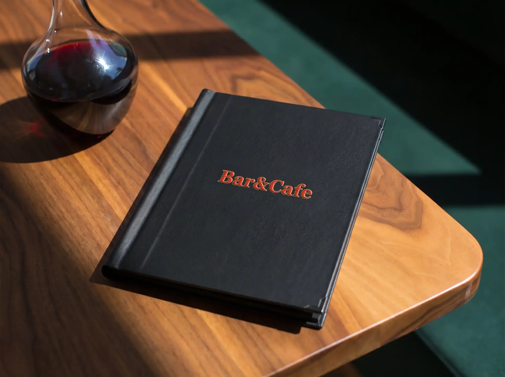 Speisekarte Quickfix quadratisch in schwarz bei Gastrotopcard kaufen