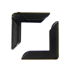 Ecken Schwarz 16 mm