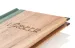 Speisekarte aus Holz mit Logoveredelung bei Gastrotopcard kaufen