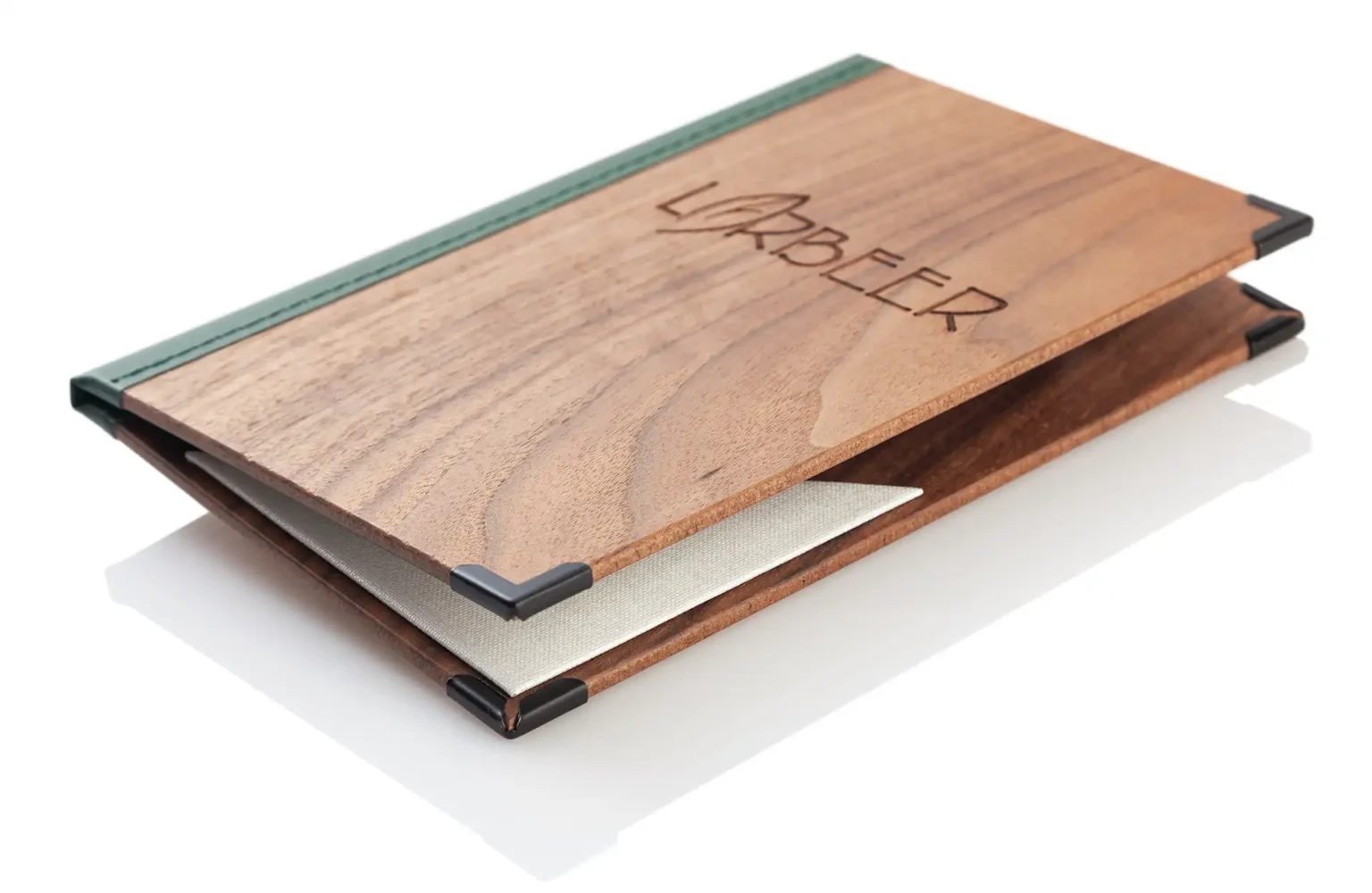 Speisekarten und Rechnungsmappen aus Holz bei Gastrotopcard kaufen