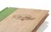 Speisekarte mit Logoveredelung aus Holz bei Gastrotopcard kaufen